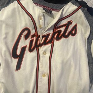 SF Giants Majestic jersey no player